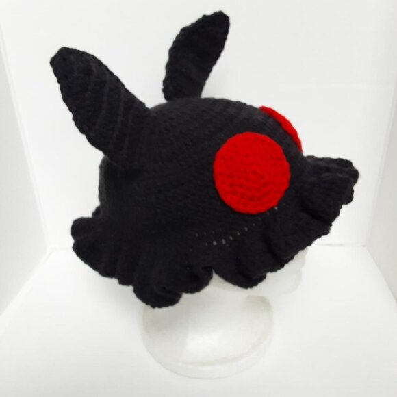 Adorable Crochet Bucket Hat Mothman Perfect Gifts for Fans! - Picture 4 of 7